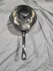 Cuisinart Classic 2 Qt Stainless Steel Silver Saucepan Long Handle Gas/electric Used. Price: $11.99.