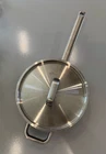 Jenn-air Stainless Copper Core Induction Skillet With Lid WV738 3.6QT Used. Price: $54.99.