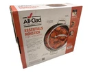 All-clad Cookware Essential Nonstick Hard Anodized With Glass Lid 7 Qt Stockpot New. Price: $89.99.