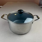 Zwilling J.a. Henckels 3-PLY 6 Qt Stainless Steel Stock Pot Dutch Oven Induction Used. Price: $39.95.