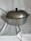 Household Institute Aluminum 1 Qt Dutch Oven Pot W/ Lid, Silver Used. Price: $50.00.