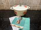 Pioneer Woman Enameled Cast Iron Dutch Oven Ree Drummond Floral Pattern, Nwob New. Price: $47.49.