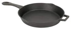 Bayou Classic 7432 Cast Iron Skillet Features Helper 12-IN, Black New. Price: $48.99.