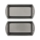 Goodcook 8X4 Inch Medium Loaf Set Of 2 Nonstick Baking Gray New. Price: $15.39.