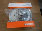 Creuset Glass Lid Only Replacement 8 For With Stainless Cast Iron Sauce New. Price: $24.99.
