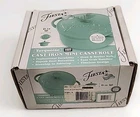 Turquoise Enameled Nib Cast Iron Mini Dutch Casserole Fiestaware .35 Qt New. Price: $29.99.