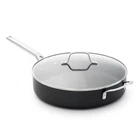 Calphalon Hard-anodized Nonstick 5-QT. Saut Pan With Lid New. Price: $69.99.