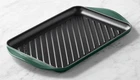 Creuset Rectangular Skinny Grill - Enameled Cast Iron Foret (green) New. Price: $199.99.