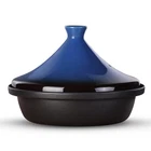 Culivora Moroccan Tagine For Cooking: Enameled Cast Iron Pot, Blue New. Price: $84.93.