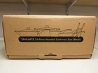 Sensarte 14-PIECE Nonstick Cookware Set Black Aluminum Pots Pans Open Box New. Price: $39.99.