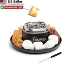 Nostalgia Indoor Electric Smores Maker Kit Roasting Sticks Trays From Usa New. Price: $38.88.