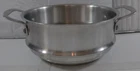 Cuisinart Stainless Universal Steamer Pot Insert 68116-20 V# 30919 W Handles Used. Price: $19.77.