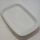 Corning Ware 1984 White Microwave Browning Grill Pan MW-11 12 X 7 1/4 Footed Used. Price: $18.00.