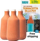 Self-watering Terracotta Olla Pot (pack Of 3), 700ML Provides 1 Week Precisio New. Price: $28.99.