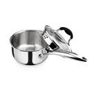 Avacraft Tri-ply Stainless Steel Saucepan With Glass Strainer Lid, ... Fast Ship New. Price: $80.04.