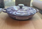 Creuset Enameled Cast Iron Signature Petal Braiser, 2.25 Qt., Provence Used. Price: $274.95.
