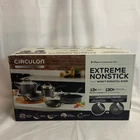 Circulon Scratchdefense A1 8-PC Nonstick Cookware Set, Graphite New. Price: $249.99.