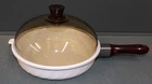Arcoflam France Skillet Casserole Dish With Domed Lid & Handle Used. Price: $39.99.