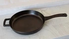 Parini Cast Iron 10" Skillet-new Self Sanded Smooth Seasoned W/ Cooking Oil. Price: $38.00.