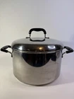 Tools Of The Trade Qt Cookware Bonded Induction Base Stock Pot W/lid 30478 Used. Price: $39.99.