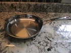 Cuisinart Stainless Steel Skillet 500F 1.99QT 10" 8322-24-SAFE Fry Pan Smooth Used. Price: $24.99.