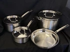 ++ Cuisinart Multiclad Pro Stainless Triple Ply Cookware Piece Set MCPS-7NP1 New. Price: $207.00.