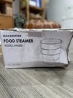 Cozeemax Food Steamer MK808 800W Electric Black/clear Plastic New. Price: $15.00.