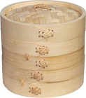 2-TIER Bamboo Steamer Baskets, 6-INCH New. Price: $31.81.