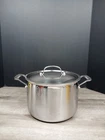 Cuisinart 8 Qt Stockpot MCP66-24N Stainless Steel Multi Clad Pro Induction Used. Price: $64.99.