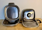 Amc Stainless Steel Cookware Pots Set (steam Grill Pan, Pot, Steamer, Lid) Htf Used. Price: $179.99.