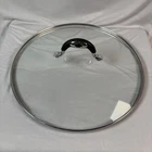 T-fal Glass Replacement Lid 11 3/4" For 12 Skillet Pan Black Silver Handle Used. Price: $14.87.