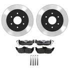 Wagner Rear Solid Rotors & Akebono Proact Ceramic Disc Brake Pads Kit For Titan New. Price: $138.95.