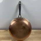 Cuisinart Triply 10 Stainless Steel & Copper Bottom Skillet #CTPP22-24 Used. Price: $35.00.