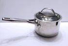 Anolon Tri Ply 1.5 Qt Stainless Professional Steel Pot With Handle & Lid 000985 Used. Price: $19.95.