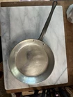 Mauviel 1830 -10 Frying Pan Saute Copper Brass Handle Made France Used. Price: $180.00.