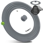 Universal Lid For Pots, Pans And Skillets - Walfos Tempered Glass Wit... New. Price: $28.91.