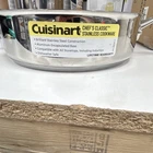 Cuisinart Chef's Classic Saute Pan 2.8L Stainless Steel Induction Safe New. Price: $59.00.
