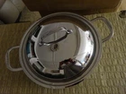 Cuisinart 12" Stainless Steel Everyday Pan With Dome Lid 725-30D Dual Handles Used. Price: $25.00.