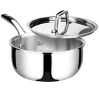 Duxtop Whole-clad Tri-ply Stainless Steel Saucepan With Lid, 3 Quart, Kitchen New. Price: $65.46.