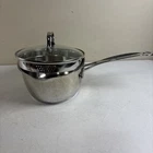 Cuisinart Pour Saucepan 2-QT Chef's Classic Stainless Steel W/strain Lid 719-18P Used. Price: $27.97.