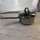 Wolfgang Puck's Cafe Collection 11 1/2 Sauce Pan With Glass Lid 042004 Used. Price: $19.78.