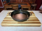 14 In. Commercial Cast Iron Skillet W/ Dual Handles Smooth & Seasoned New. Price: $56.99.