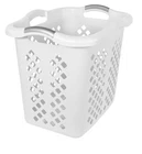 Home Logic 2 Bushel Lamper Plastic Laundry Basket With Silver Handles New. Price: $8.70.
