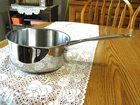 Cuisinart 2 Qt. Open Stainless Steel Saucepan Induction Ready Model #719-18G Used. Price: $25.99.