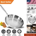 Professional 12-INCH Stainless Steel Skillet With Detachable Handle For Easy Use New. Price: $34.99.