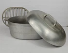 Wagner Ware Magnalite 4265-P With Lid Trivet Roaster Dutch Oven Vintage Kitchen Used. Price: $153.98.