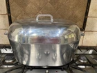 Magnalite Classic Aluminum Oval Roaster 18 Inch W/ Trivet Used. Price: $172.97.