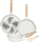 Frying Set Nonstick Skillets Egg Omelette Pans, Healthy Ceramic Coating New. Price: $70.99.