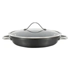 Elite Hard-anodized Nonstick 12-INCH Everyday Pan With Glass Lid Free Shipping New. Price: $73.16.