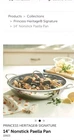 Princess House Heritage Signature 14IN Stainless Nonstick Paella Pan 10603 New. Price: $120.00.